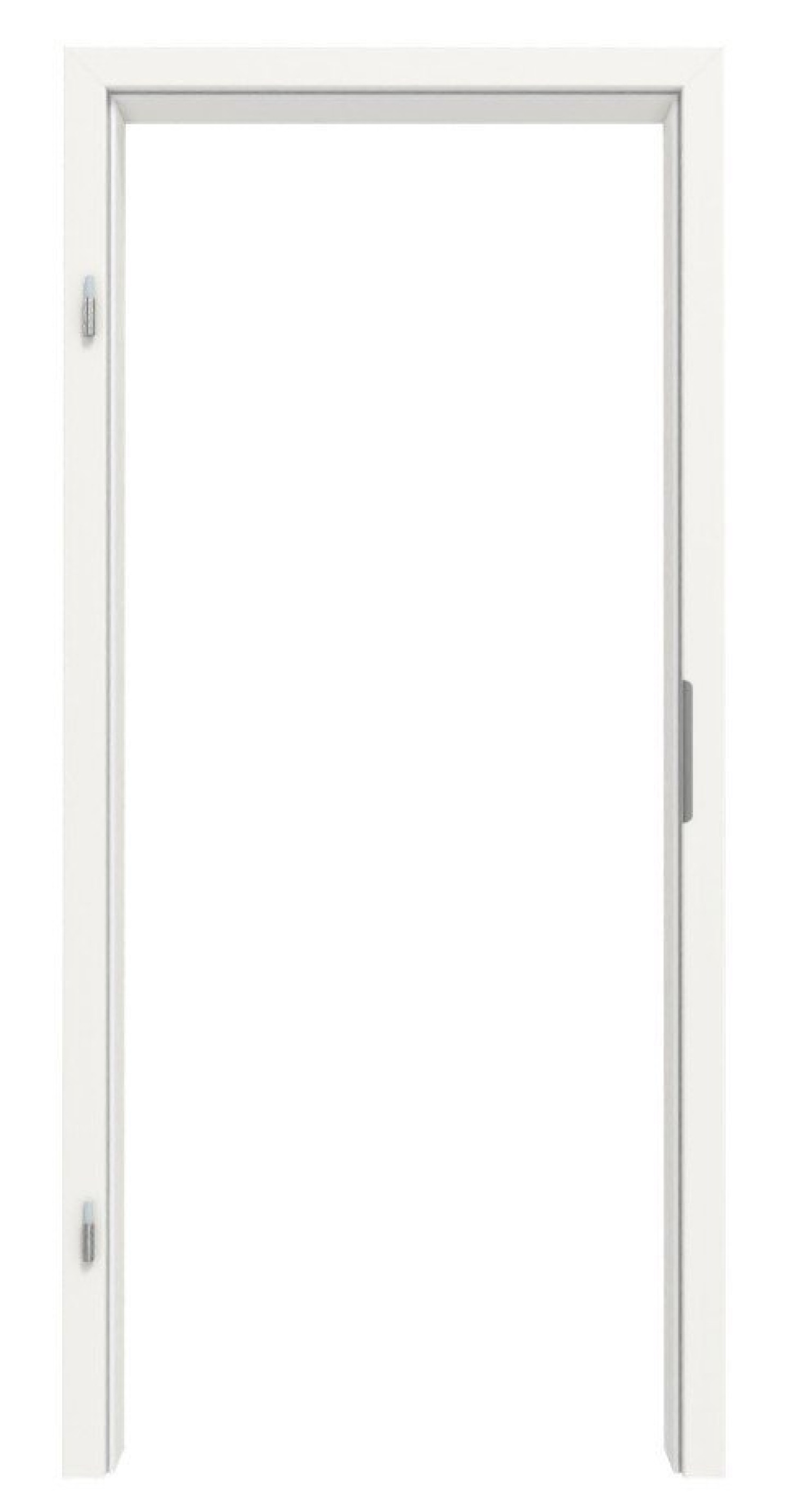 GARANT Ościeżnica Biały lakier 9016 z małą zaokrągloną krawędzią