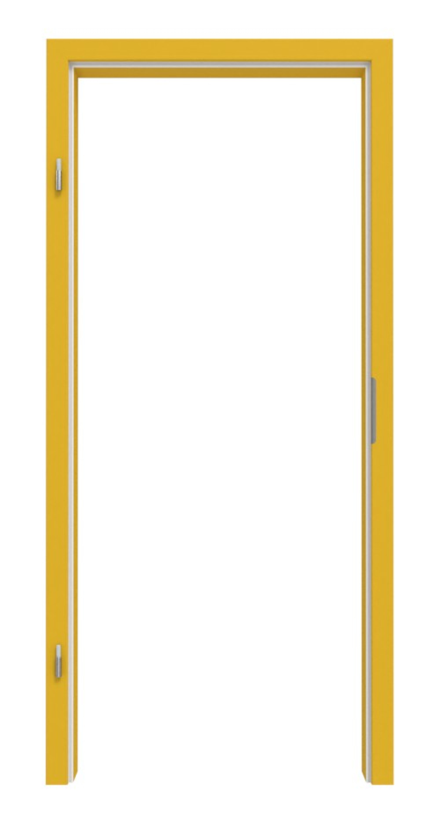 Obraz z ościeżnicy RAL 1012 Żółty cytrynowy Krawędź zaokrąglona - Lebo