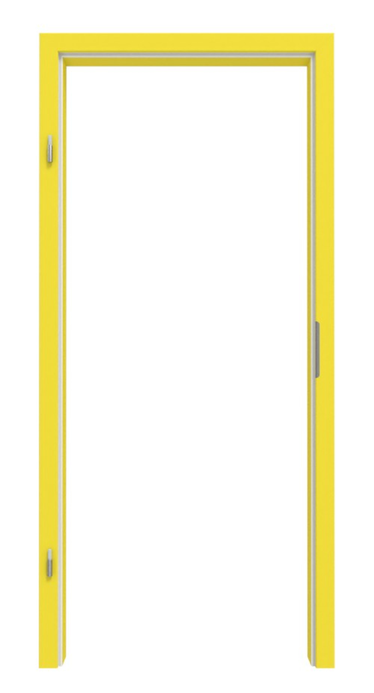 Obraz z ramy RAL 1016 siarkowożółtej z zaokrąglonymi krawędziami - Lebo