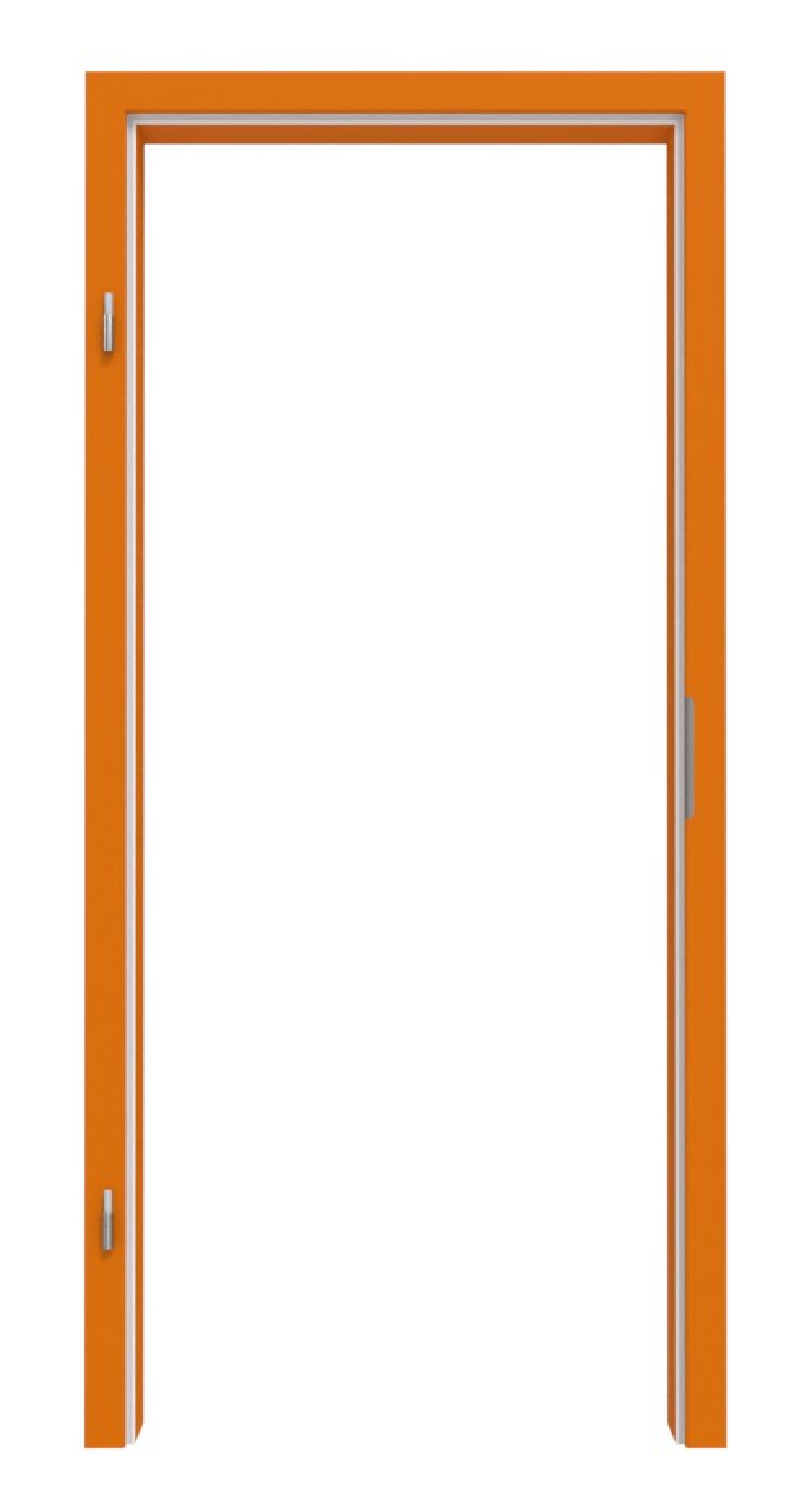 Zdjęcie ościeżnicy RAL 2000 pomarańczowy jasny zaokrąglona krawędź - Lebo