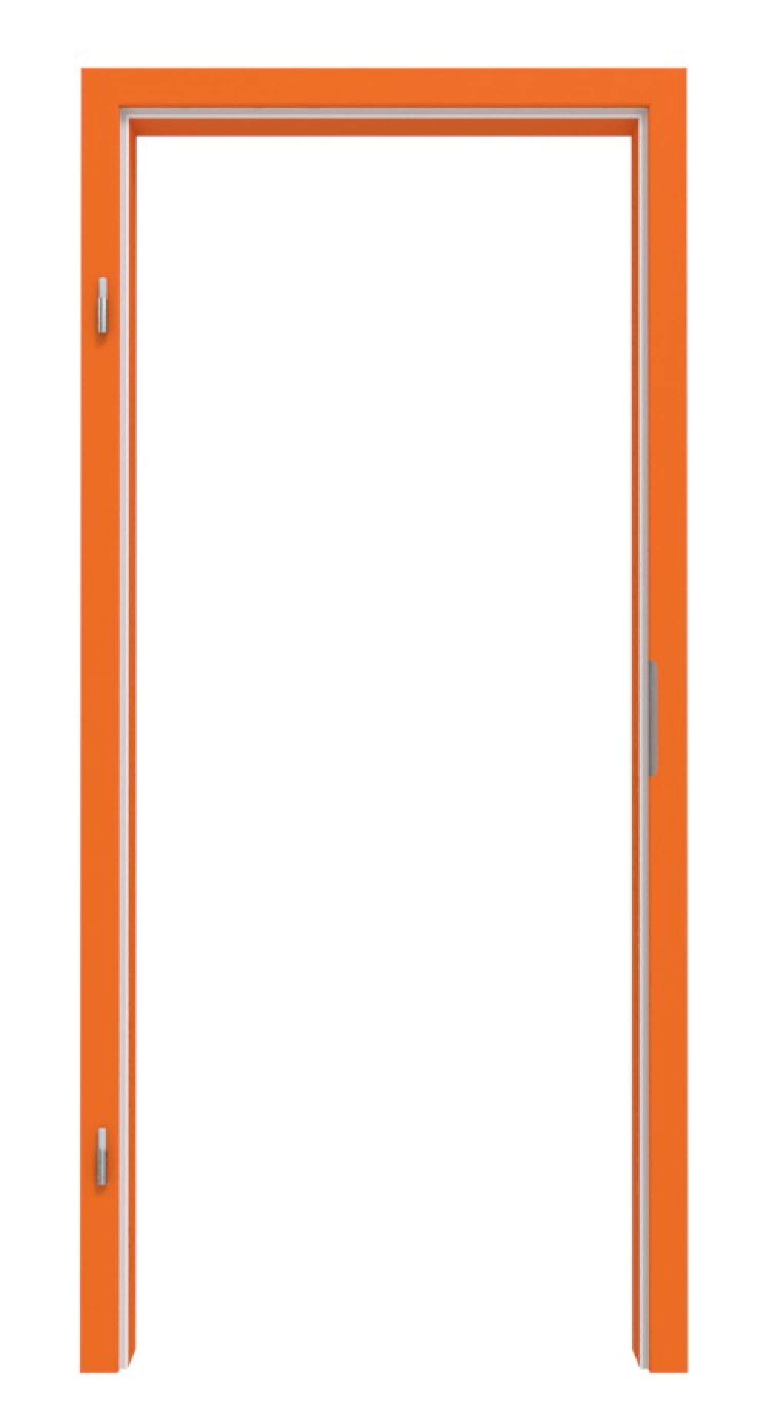 Zdjęcie ościeżnica RAL 2008 oranż zaokrąglona krawędź - Lebo