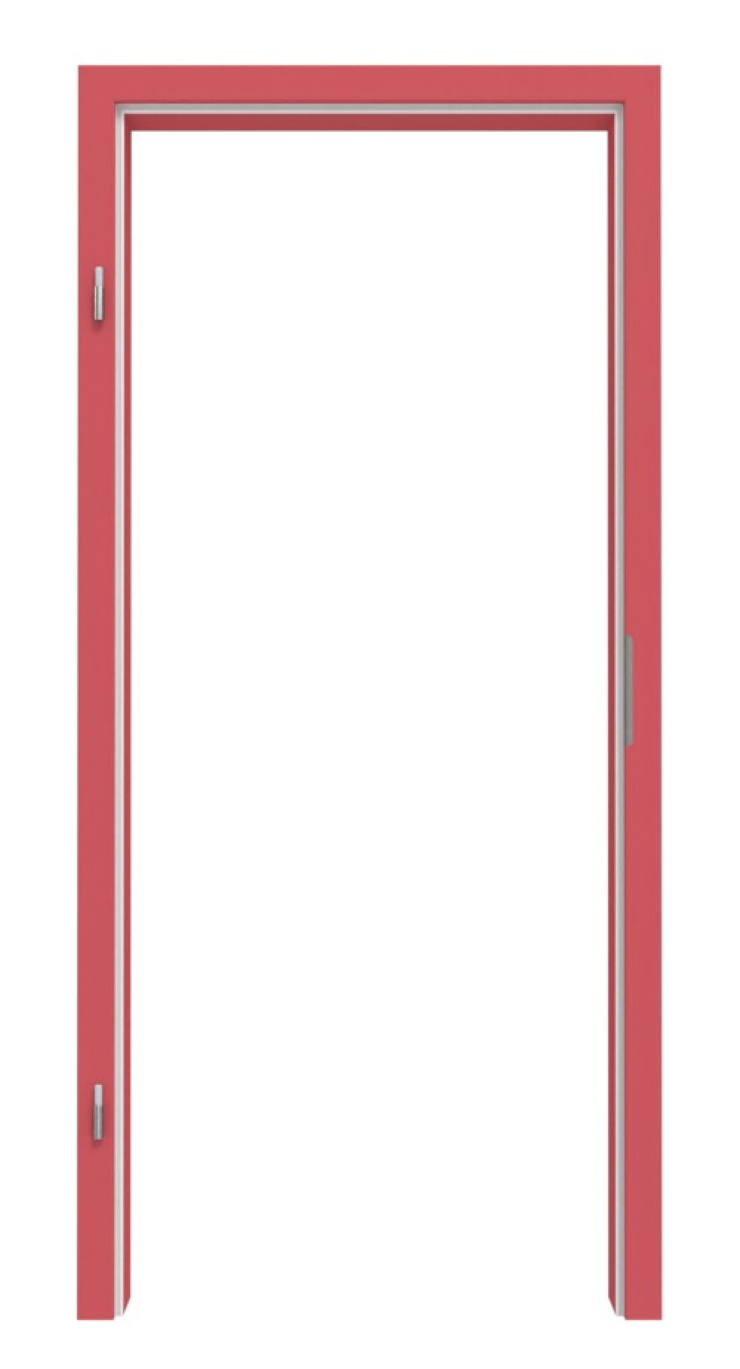 Obraz z ramy RAL 3017 Różowa zaokrąglona krawędź - Lebo