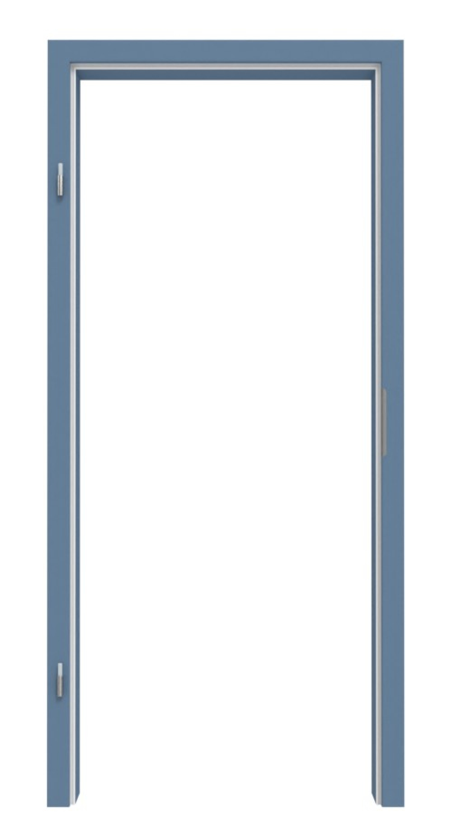 Obraz z ramą RAL 5014 Gołębia Niebieska Okrągła Krawędź - Lebo