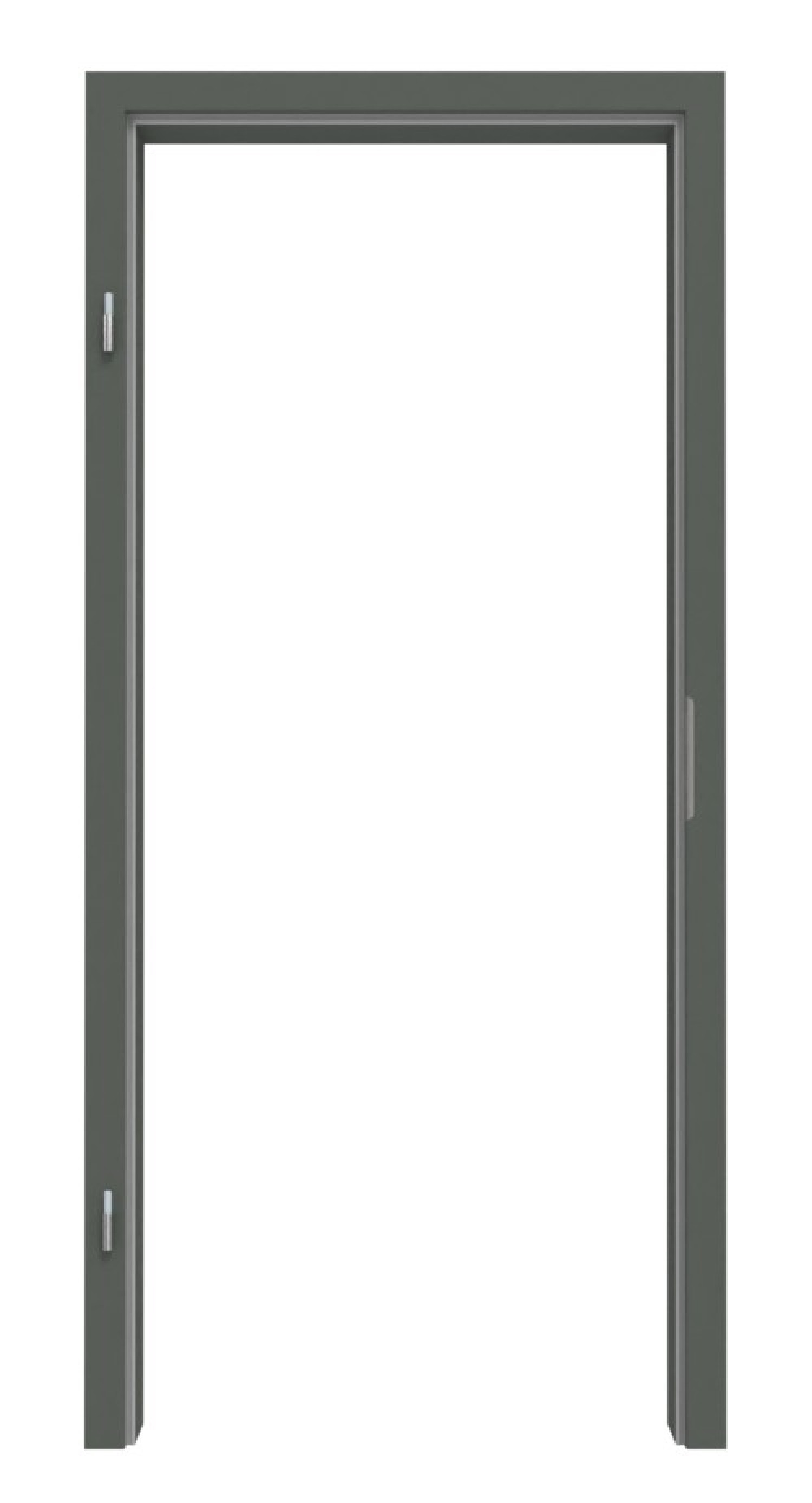 Obraz z ramą RAL 7010 Zeltgrau z zaokrąglonymi krawędziami - Lebo