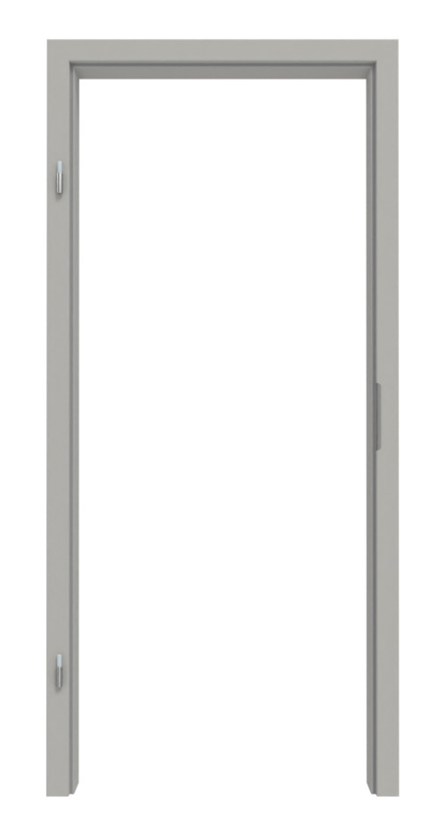 Obraz z ościeżnicy RAL 7038 Achatgrau z zaokrąglonym brzegiem - Lebo