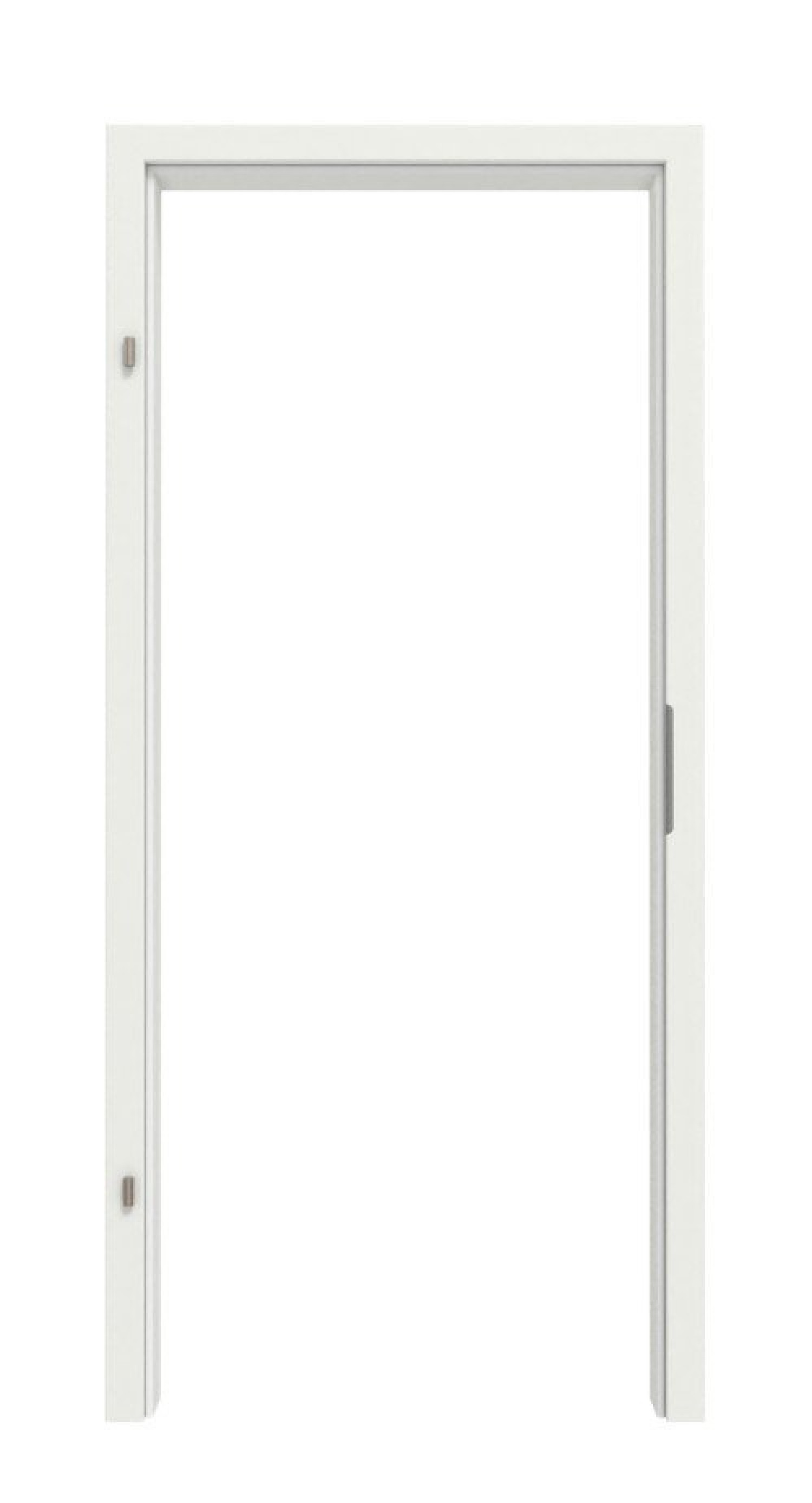 CLASSEN Ościeżnica do drzwi wejściowych Biała RAL 9003 CPL z zaokrągloną krawędzią