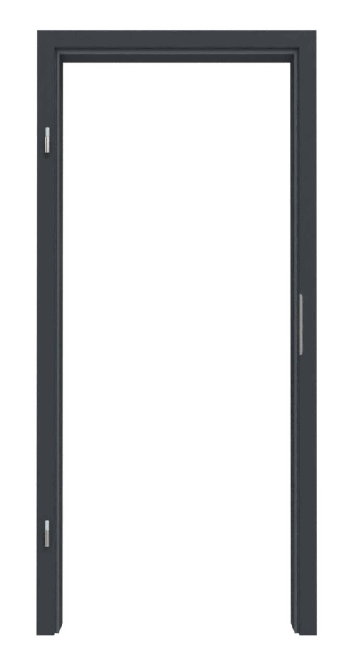 HÖRMANN Ościeżnica antracytowa lakierowana z zaokrągloną krawędzią