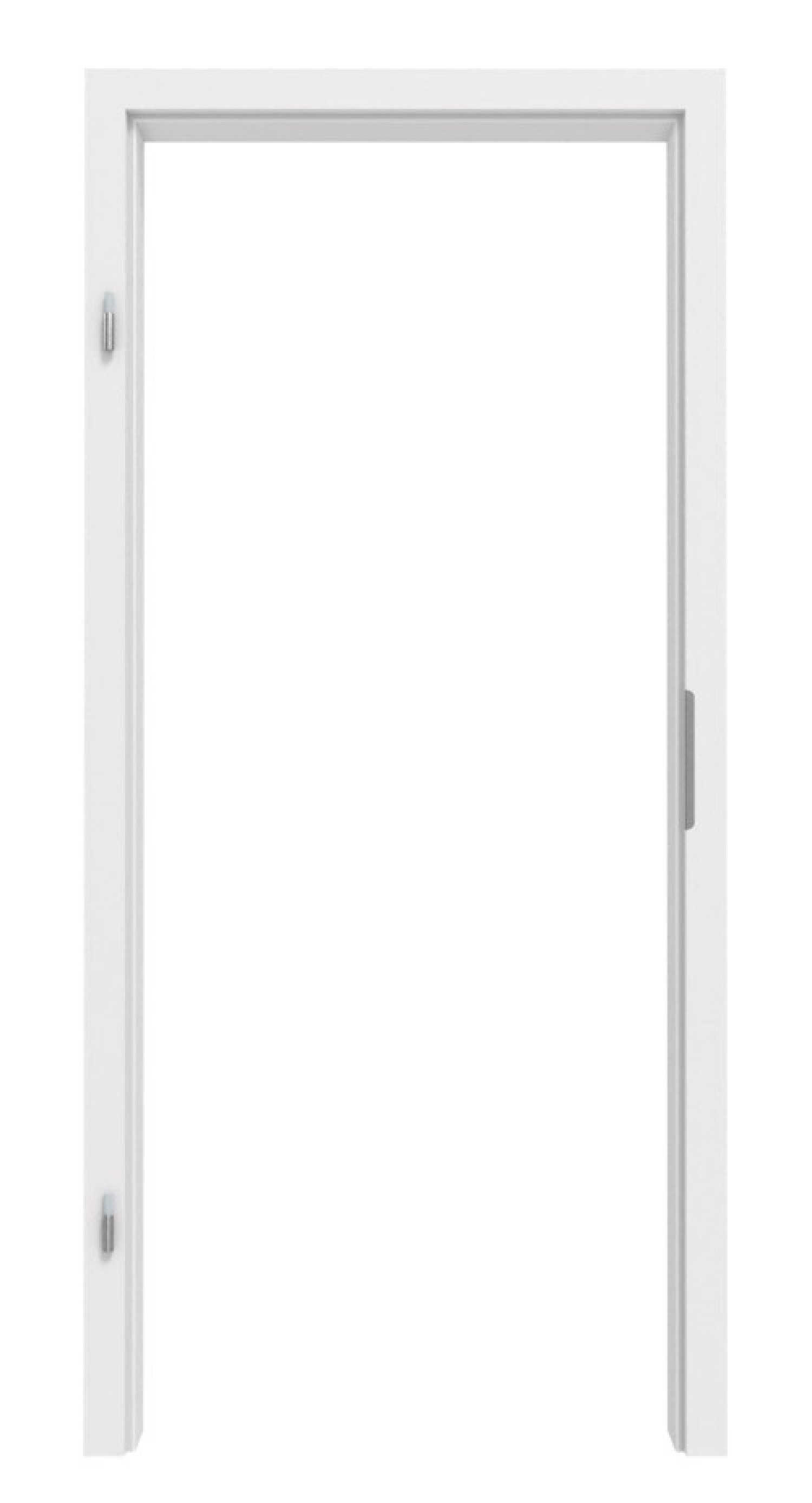 JELD-WEN Ościeżnica do drzwi do pomieszczeń wilgotnych Szaro-biały HPL-Primata