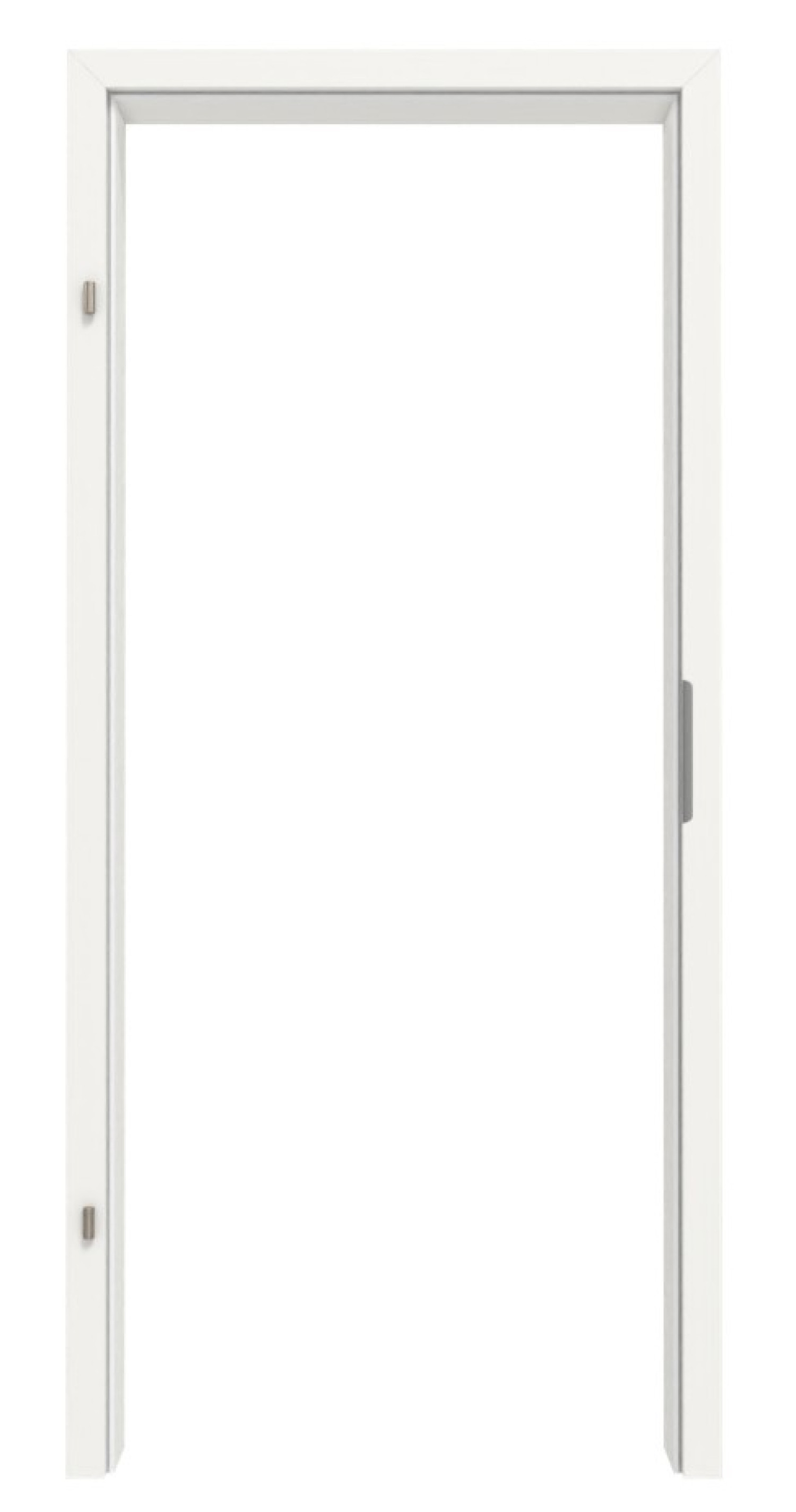 GARANT Ościeżnica do drzwi wewnętrznych obiektowych biała lakierowana 9016 z prostą krawędzią