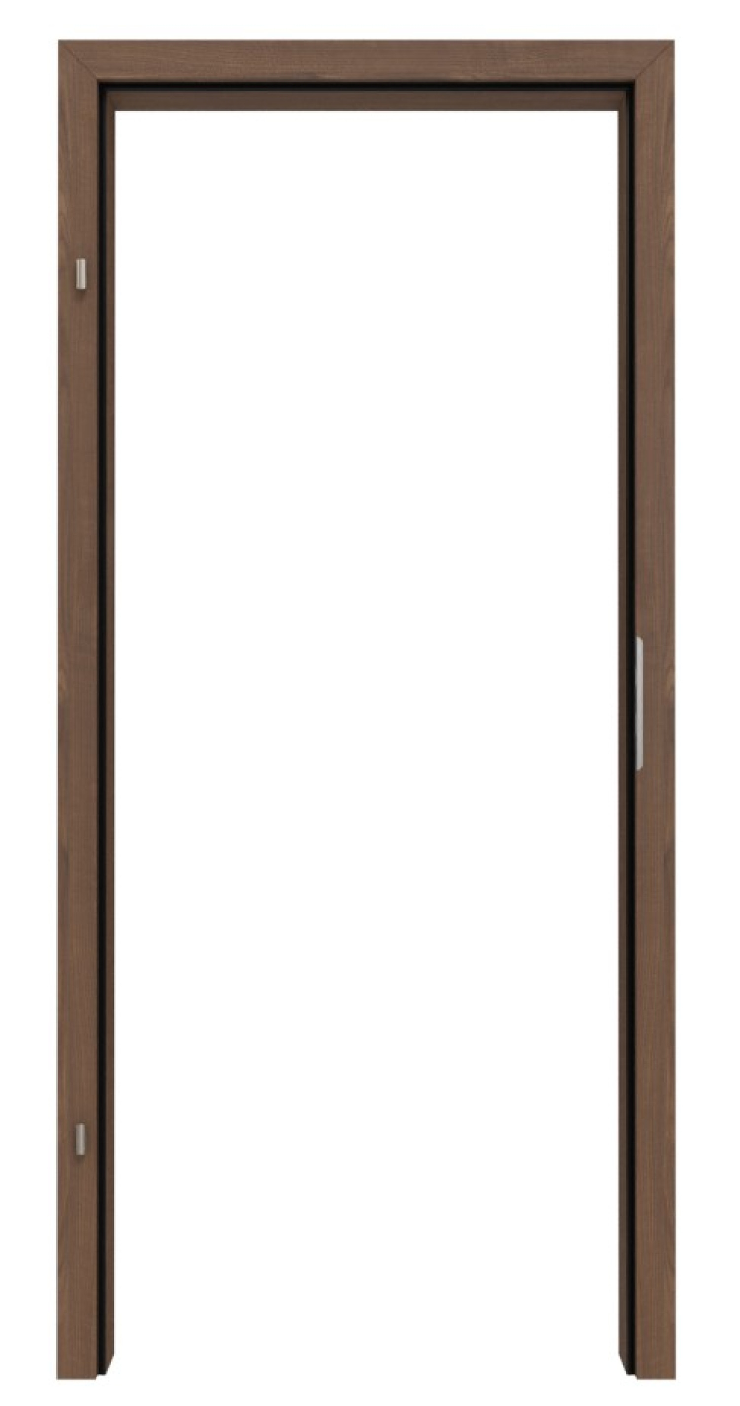 WESTAG Ościeżnica do drzwi ochronnych Orzech Trentino NU 717 PortaLit CPL z prostą krawędzią