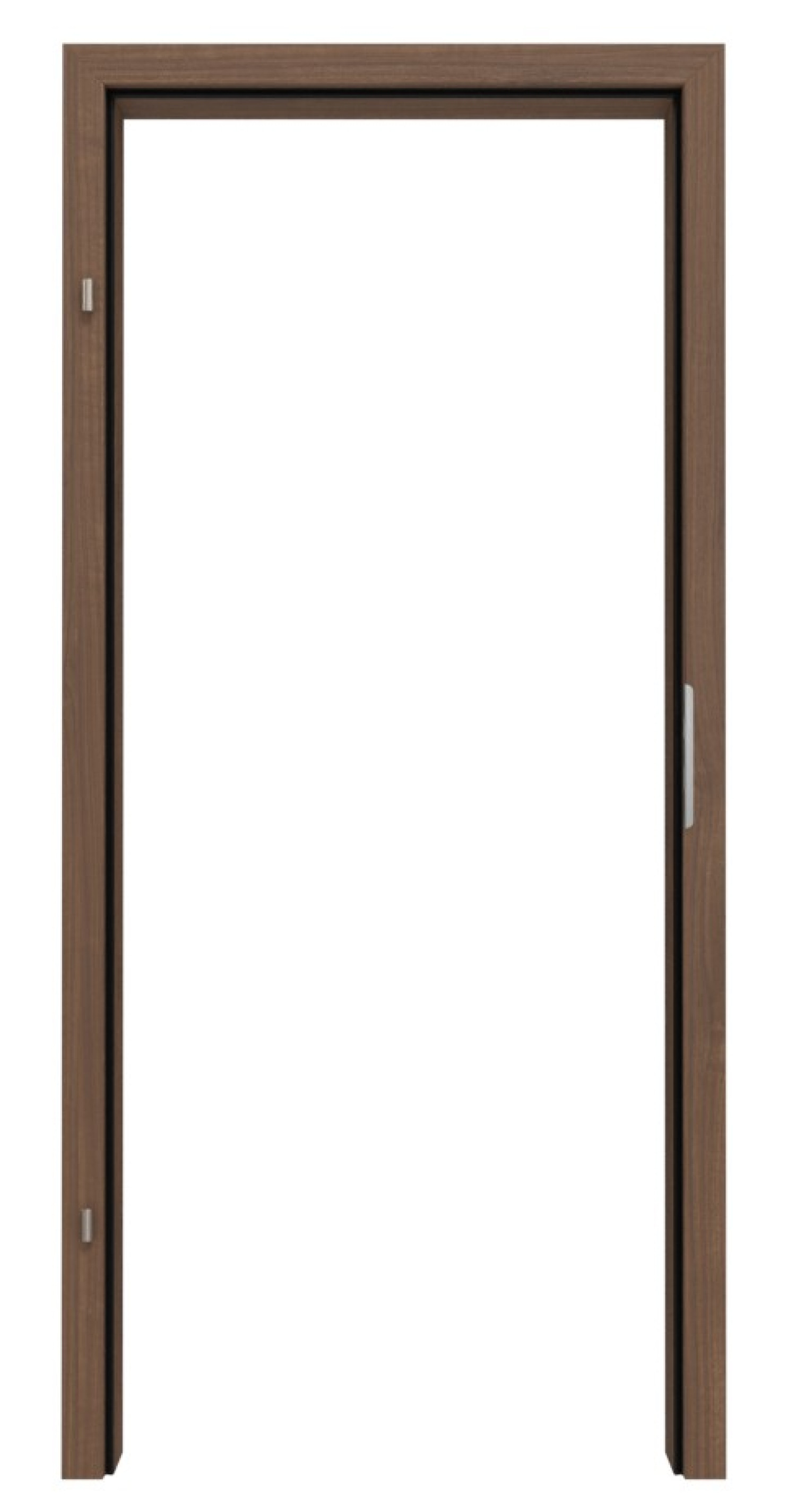 WESTAG Ościeżnica do drzwi dymoszczelnych Nussbaum Trentino NU 717 PortaLit CPL z zaokrągloną krawędzią