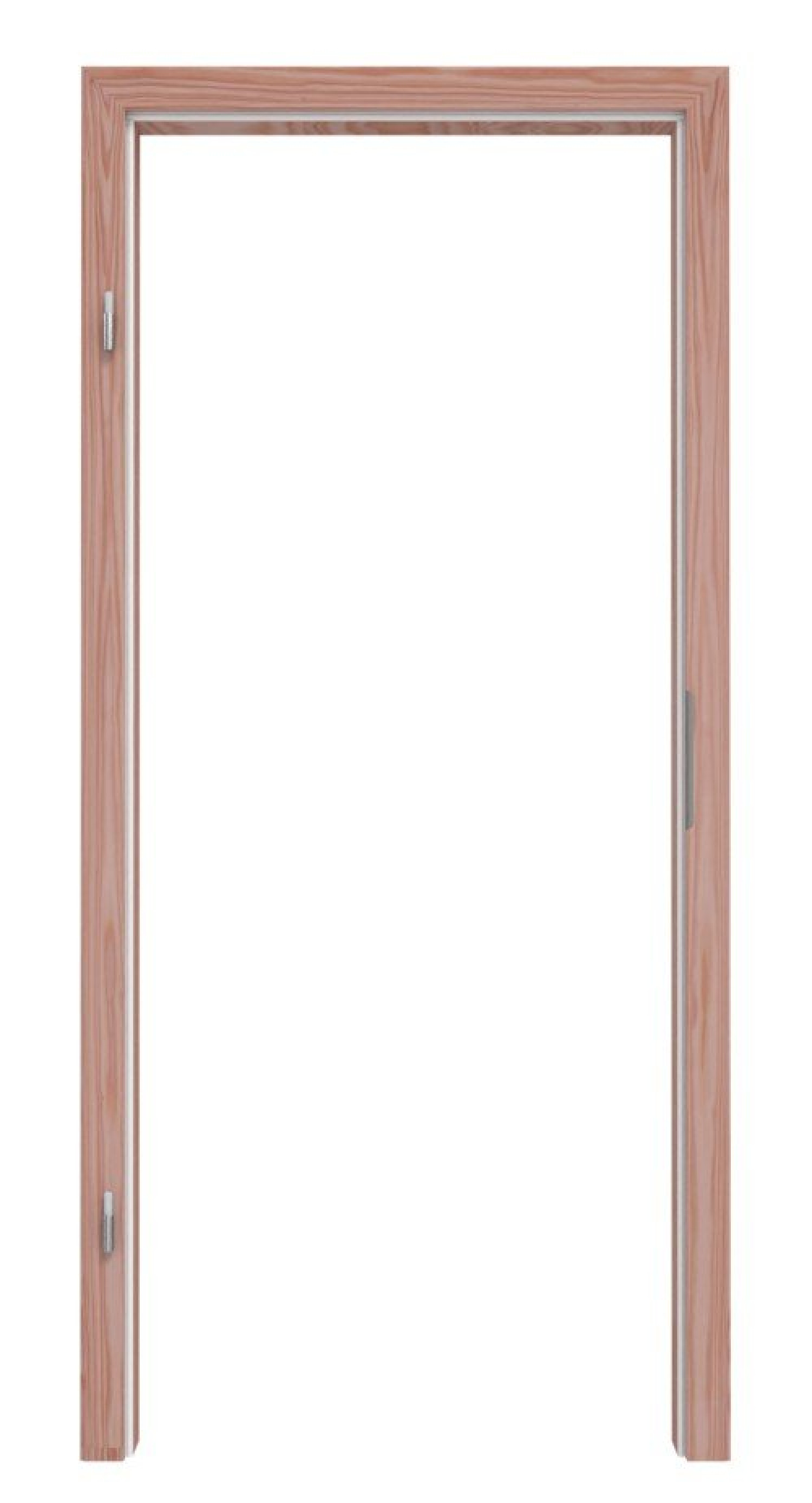 Frontansicht masywnej ramy z drewna modrzewiowego bez łączenia Profil C