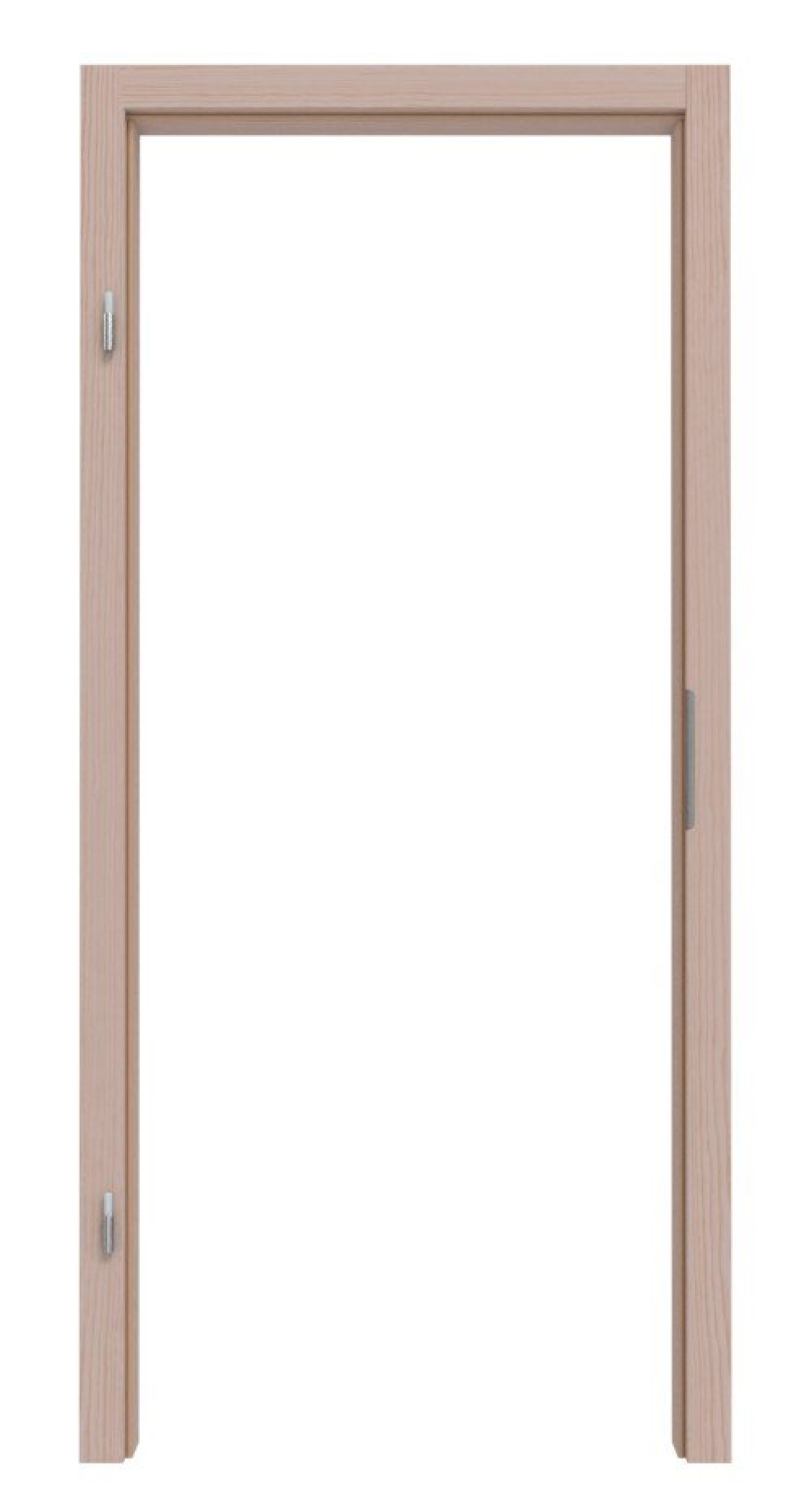 Front view of solid wood frame pine knot-free without miter profile C