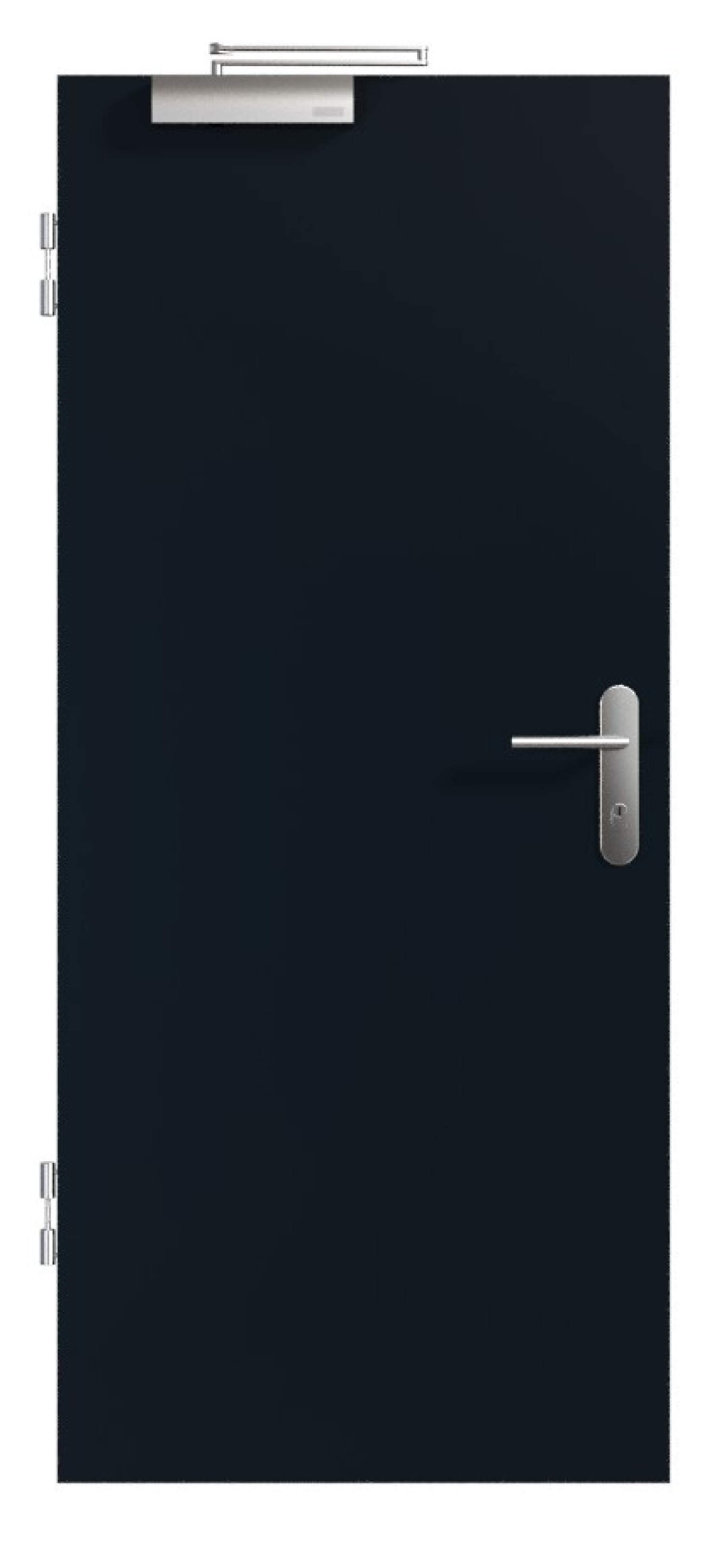 WESTAG Drzwi przeciwpożarowe Graphit A 14 GetaLit HPL