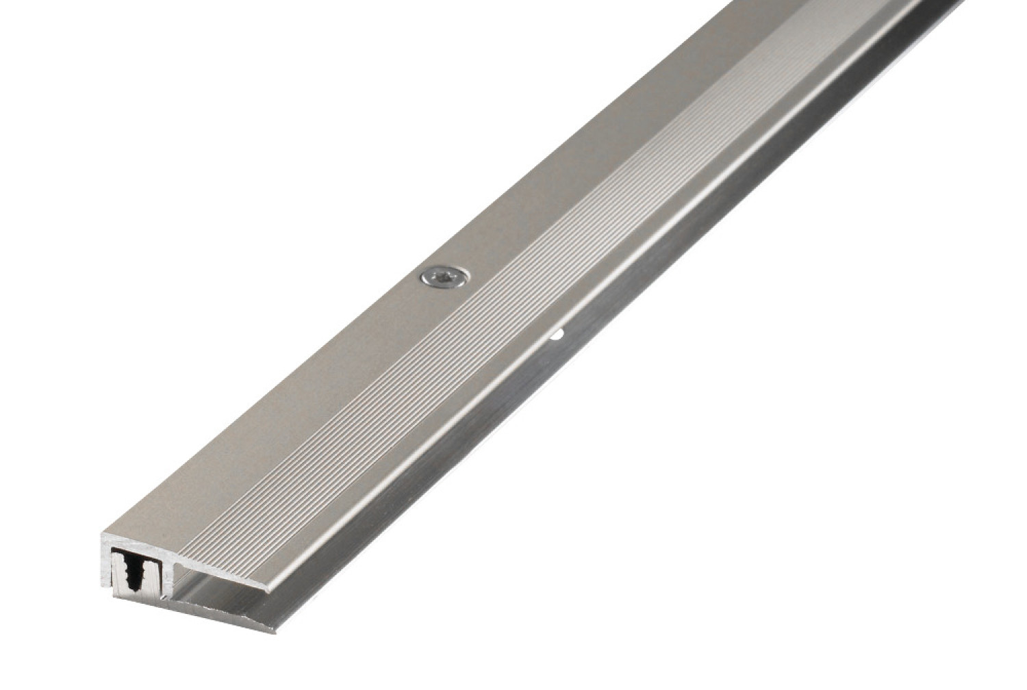 PROLINE PROCOVER Designfloor zakończenie profilu aluminiowego 4-9mm anodowanego stalą nierdzewną 100cm