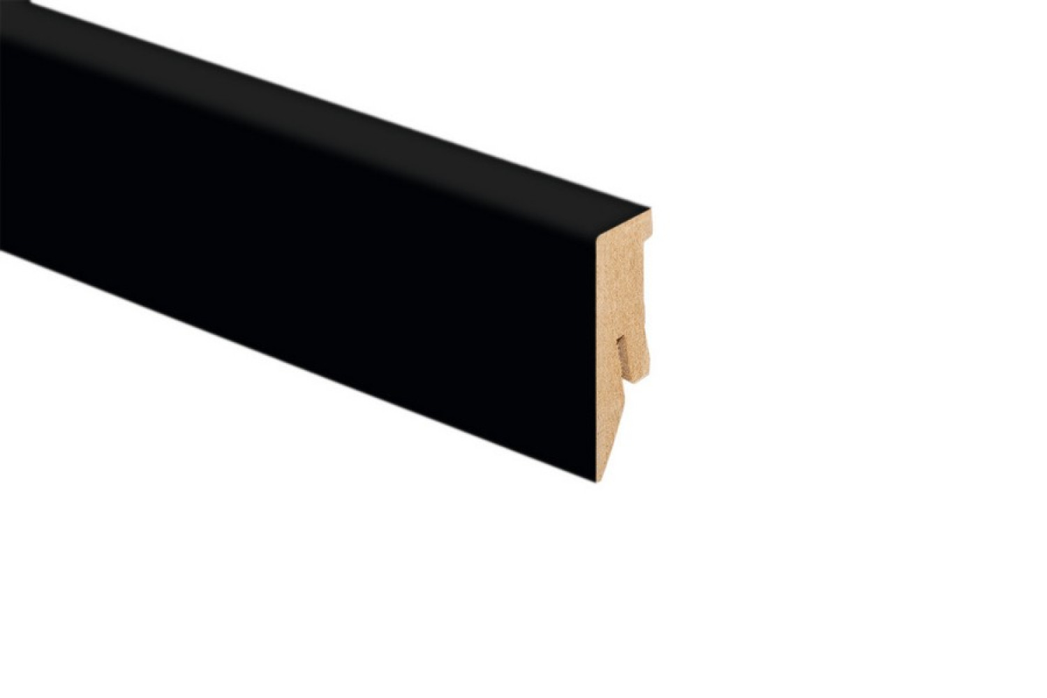 Listwa przypodłogowa 2600 x 50 x 18 mm czarna - Kaindl