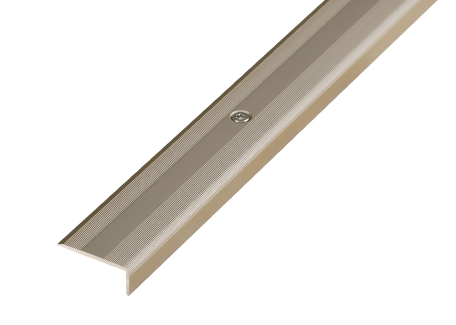 PROLINE PROSTEP Profil narożny aluminiowy 25x20mm anodowany, stal nierdzewna, wiercony 100cm