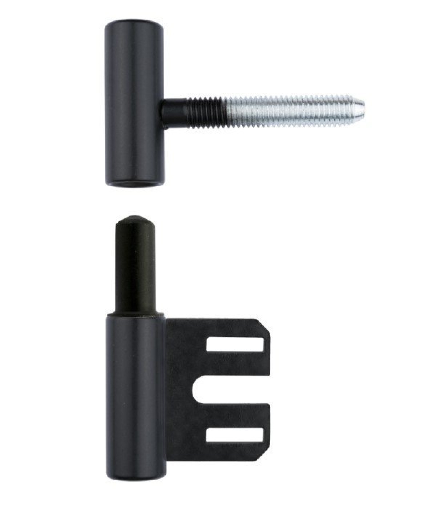 Zawias drzwiowy V 8120 WF 2-częściowy czarny matowy - ProGriff