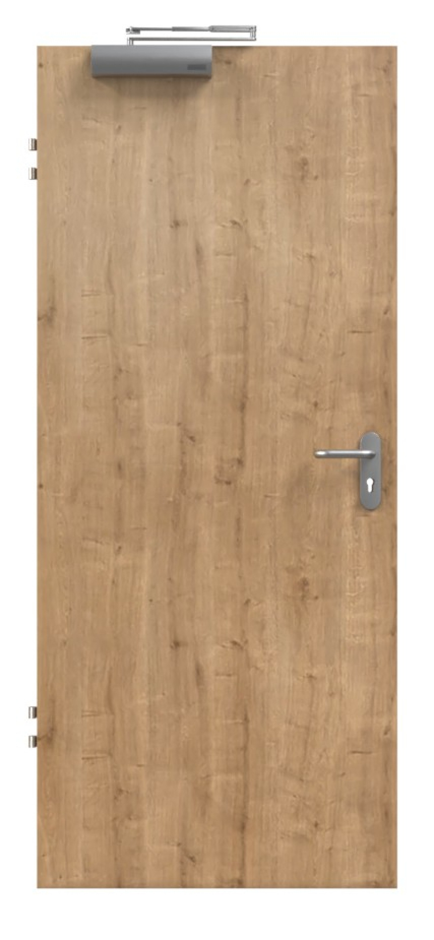 SCHÖRGHUBER Drzwi przeciwpożarowe T30 CPL Dąb strukturalny