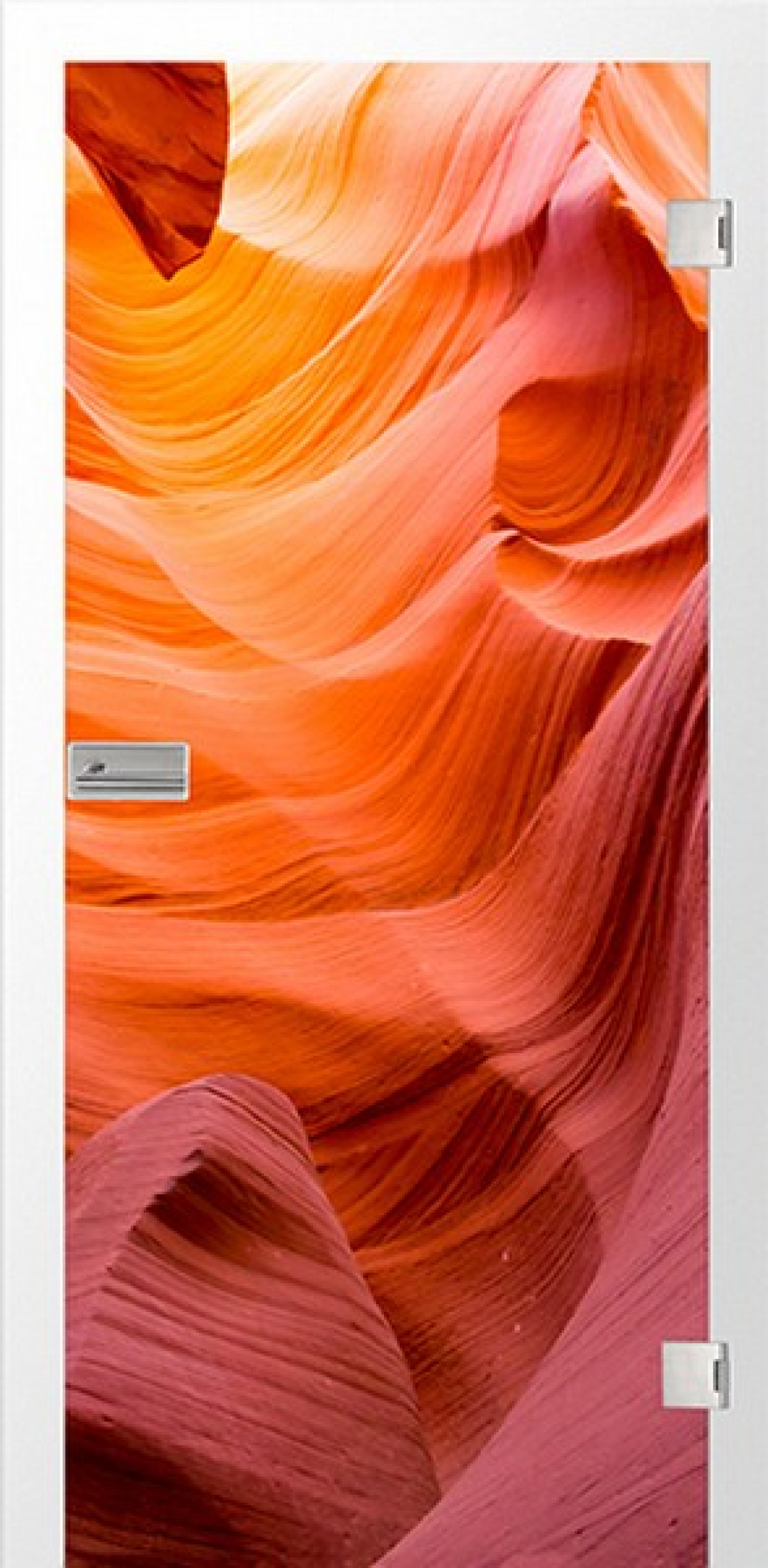 Obraz jaskini Fotoprint szklanych drzwi - Erkelenz