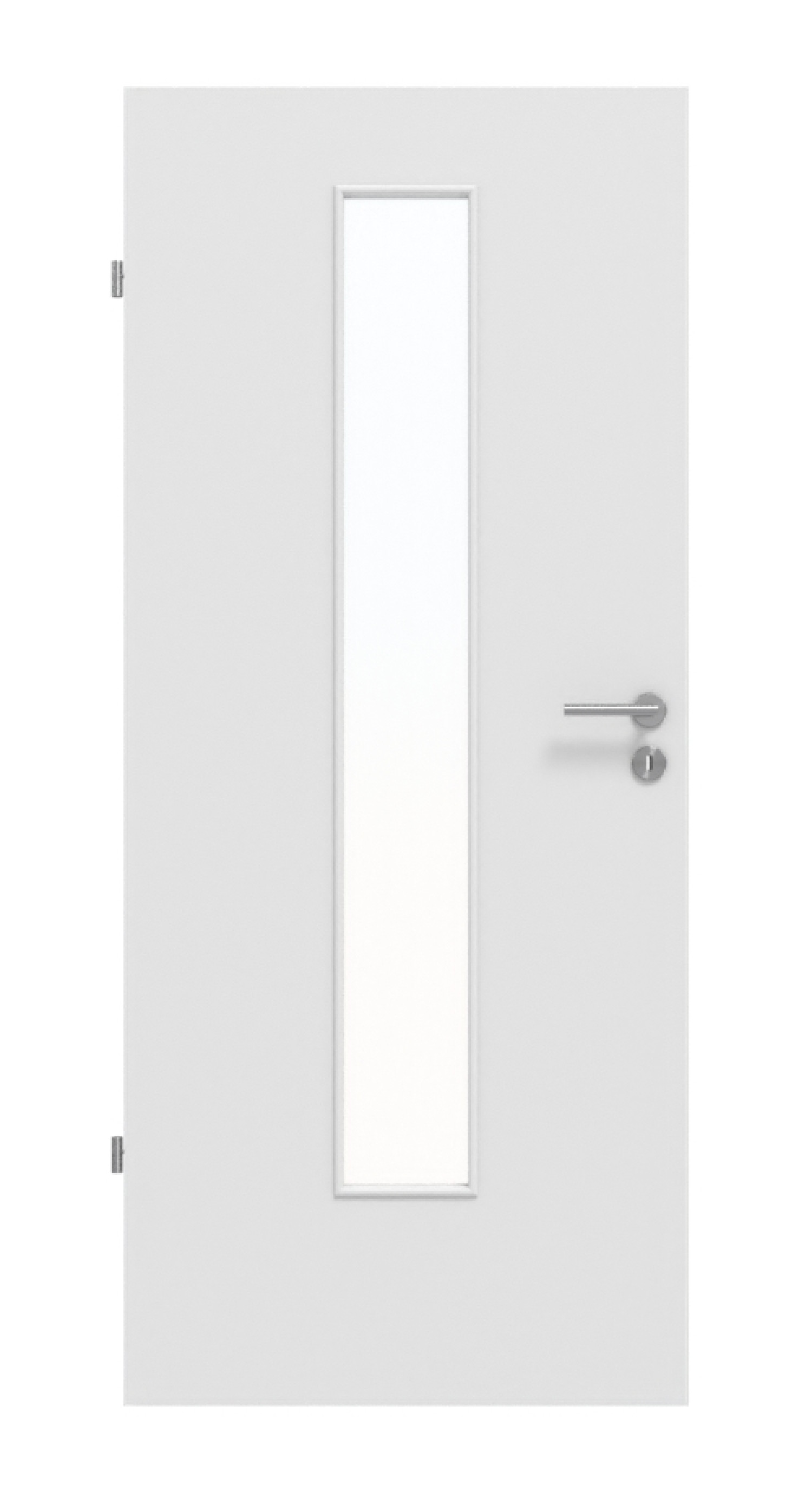 Frontowy obraz Bütte Weiß LA 24 Basic Durat drzwi wewnętrzne - Huga