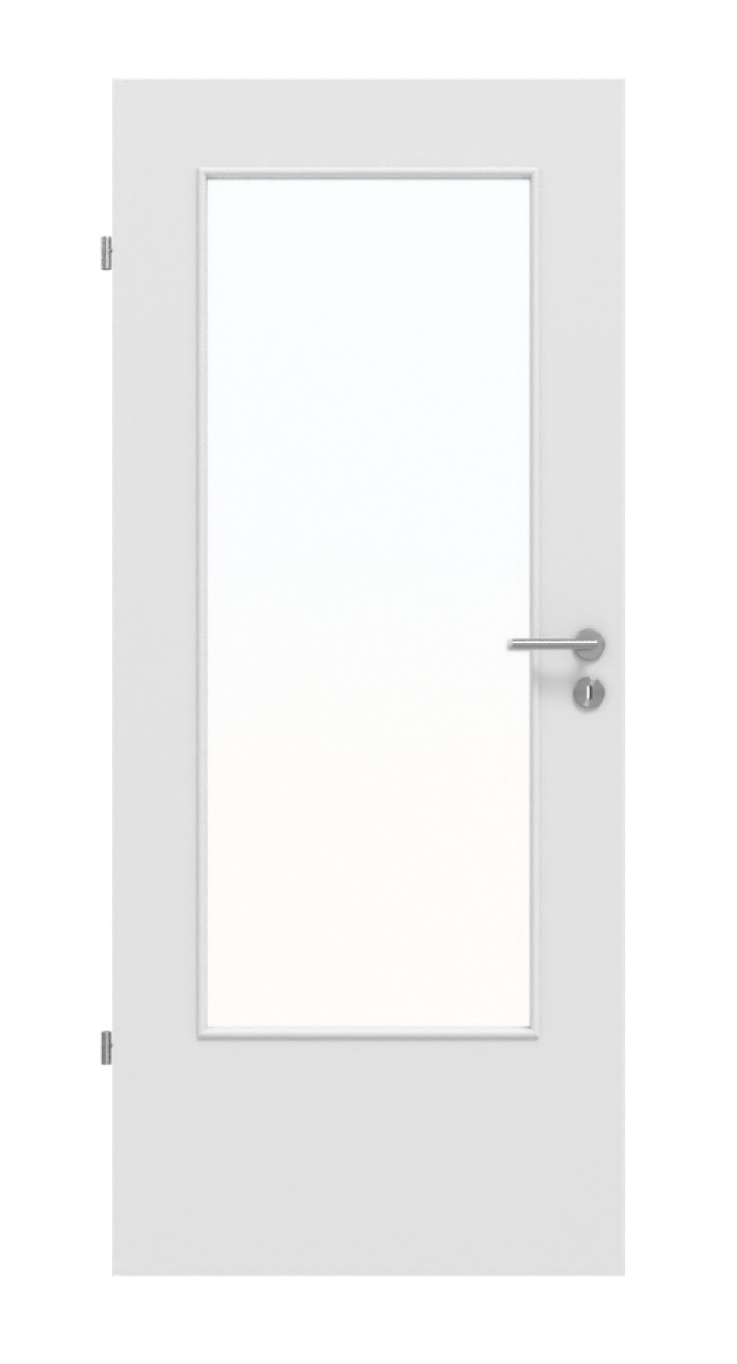 Frontowy obrazek drzwi wewnętrznych Bütte Weiß DIN-LA Basic Durat - Huga