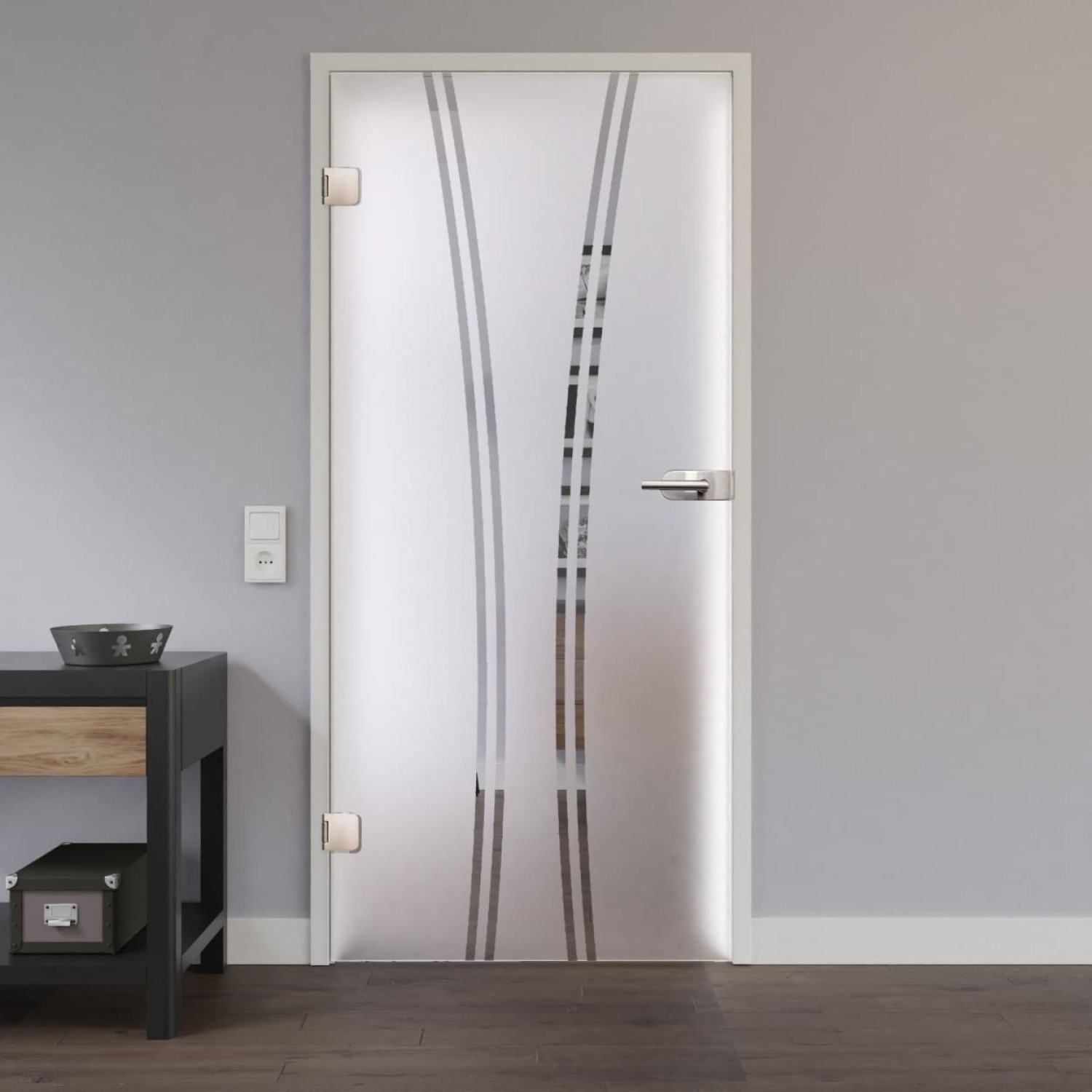 LIENBACHER GLAS Drzwi szklane Model 393 Szkło przezroczyste