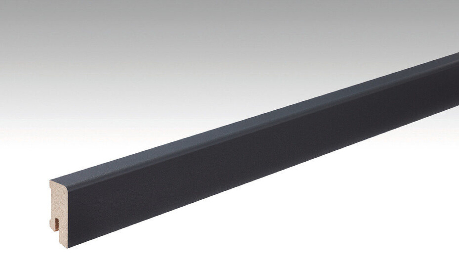 Listwa przypodłogowa antracytowa Profil 14 MK (2380 x 16 x 38 mm) - MEISTER
