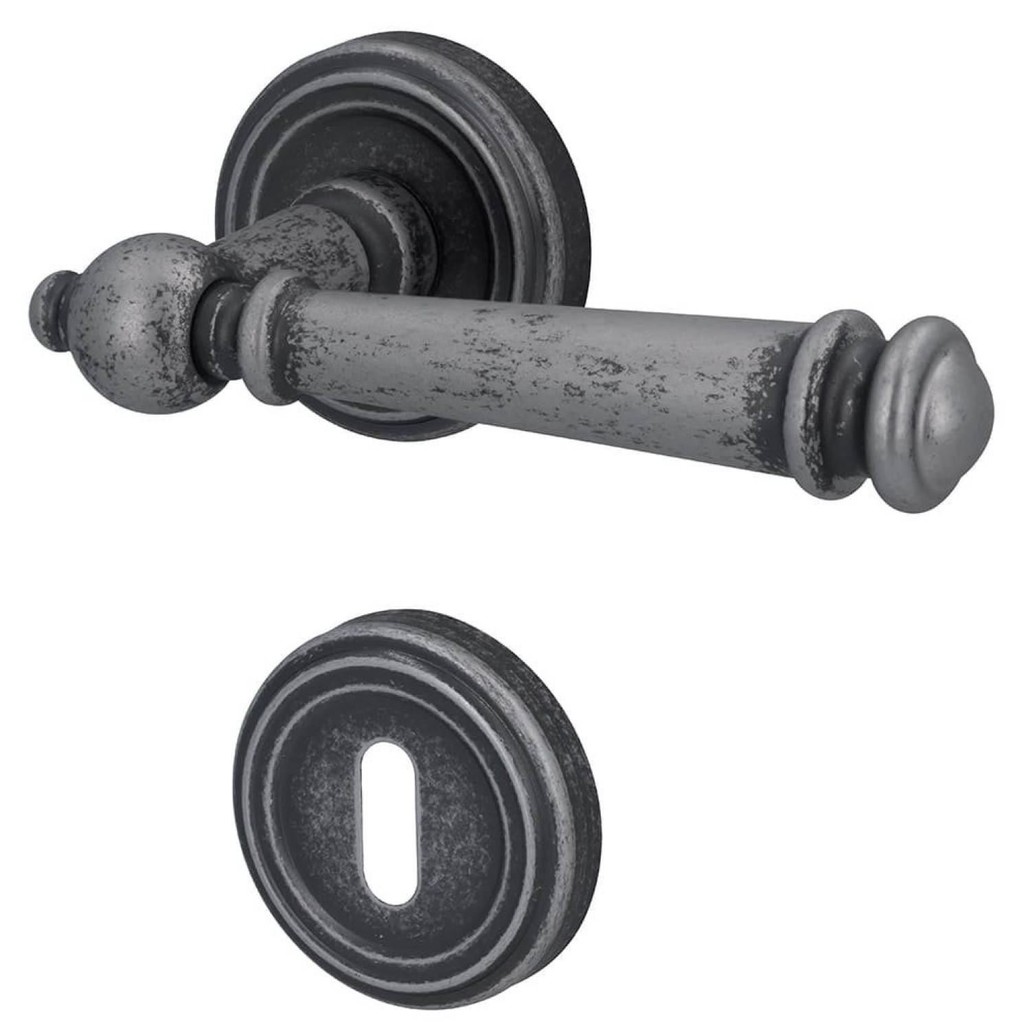 TOP-SPEED-klamka Mount Everest - R Antik Iron - Südmetall