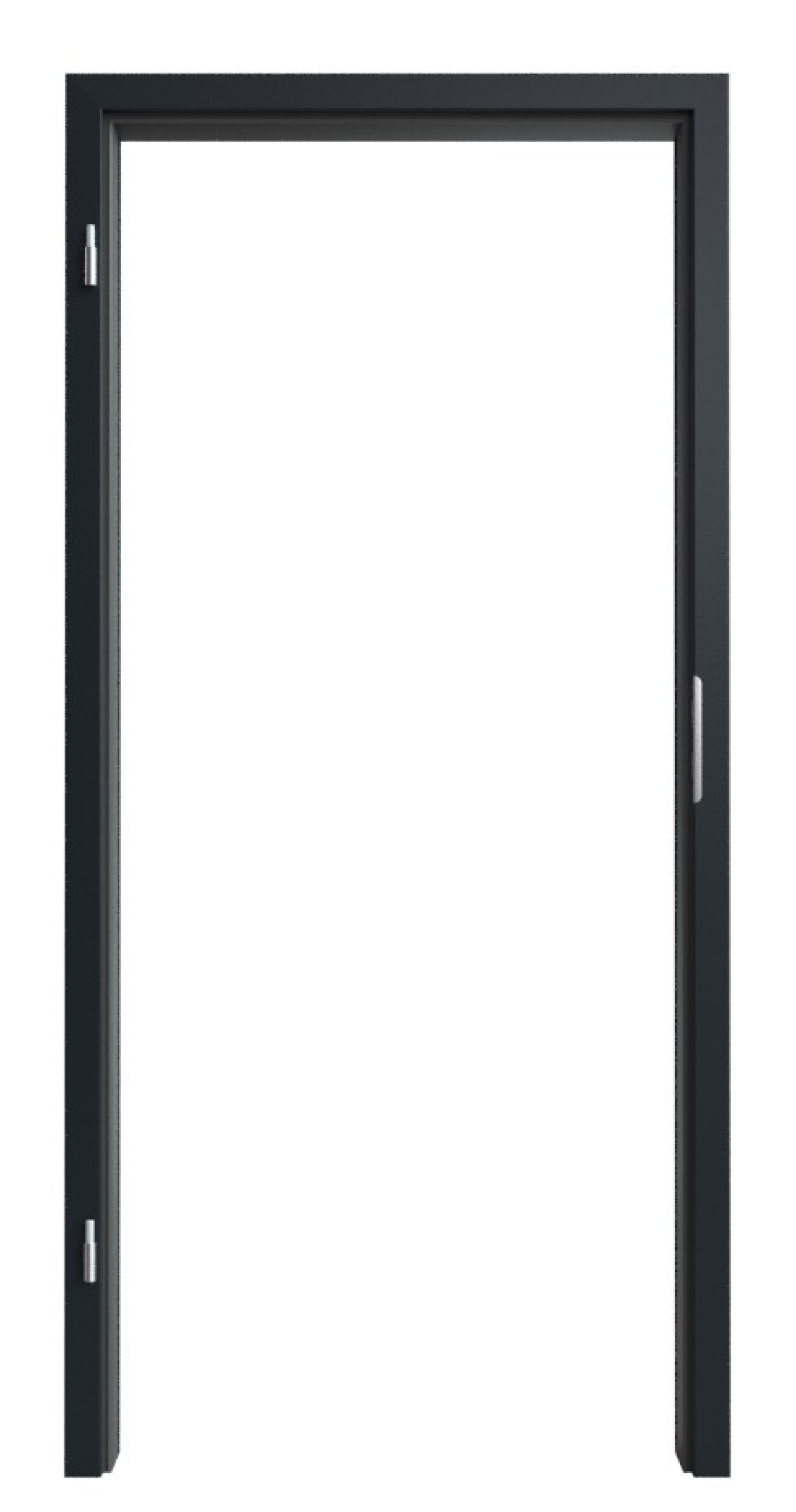 WESTAG Ościeżnica Graphit A 14 GetaLit HPL z zaokrągloną krawędzią