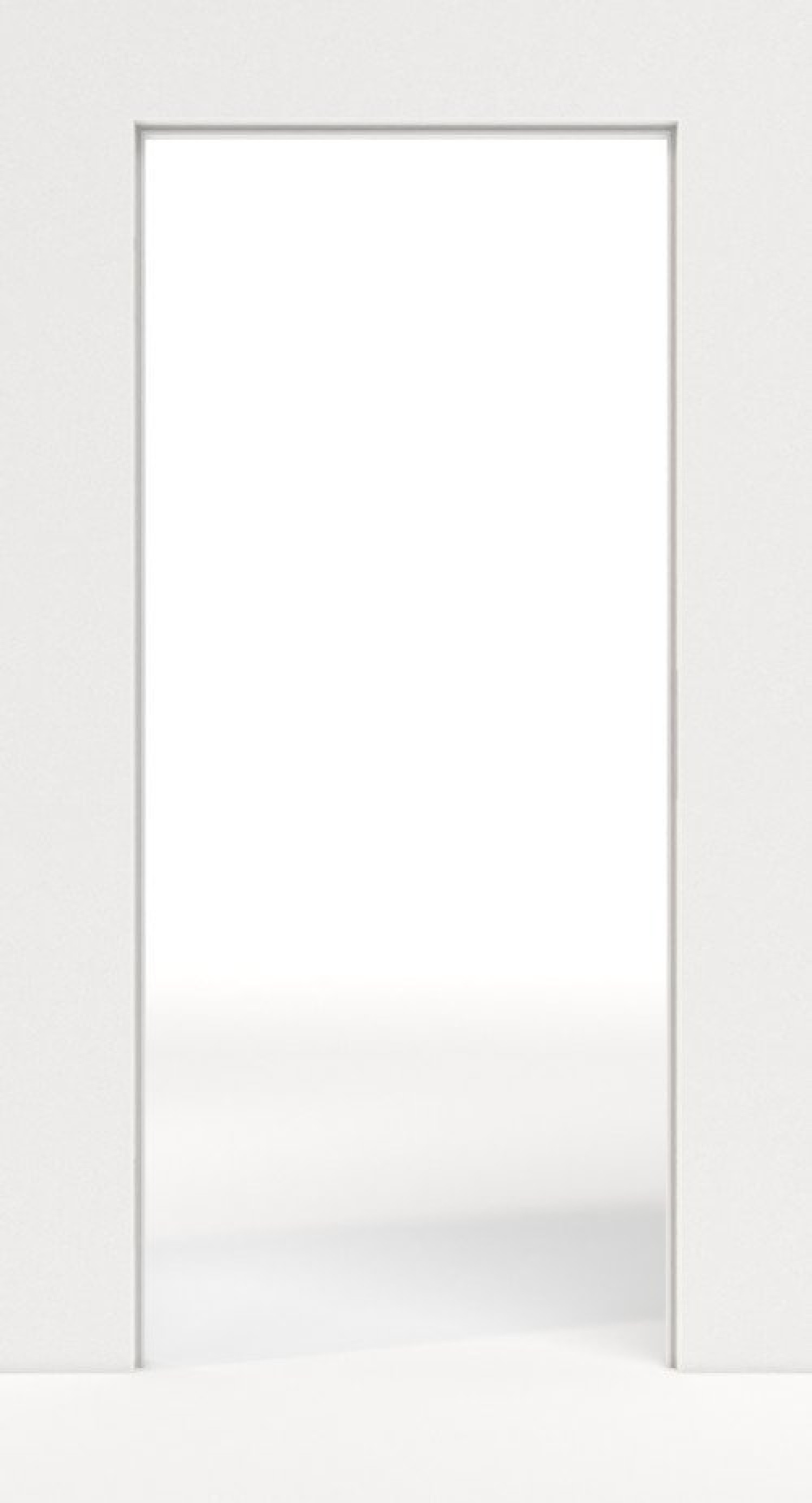 Obraz białego lakieru RAL 9016 ościeżnicy (modulWERK 1.0) - vitaDoor