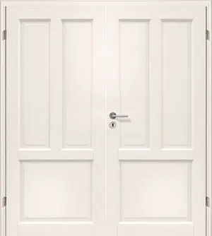 Zdjęcie modelu Astrid, stylowe drzwi dwuskrzydłowe z litego drewna z ościeżnicą - Jeld-Wen