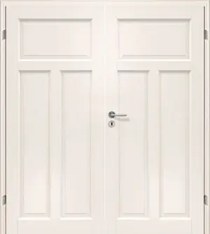 Zdjęcie modelu Kathrin, stylowe drzwi dwuskrzydłowe z litego drewna wraz z ościeżnicą - Jeld-Wen