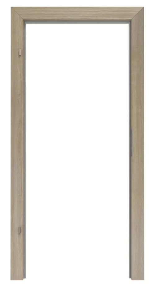 SCHÖRGHUBER Rama osłonowa do drzwi wejściowych do mieszkania obiektu Dąb szary struktura Durat