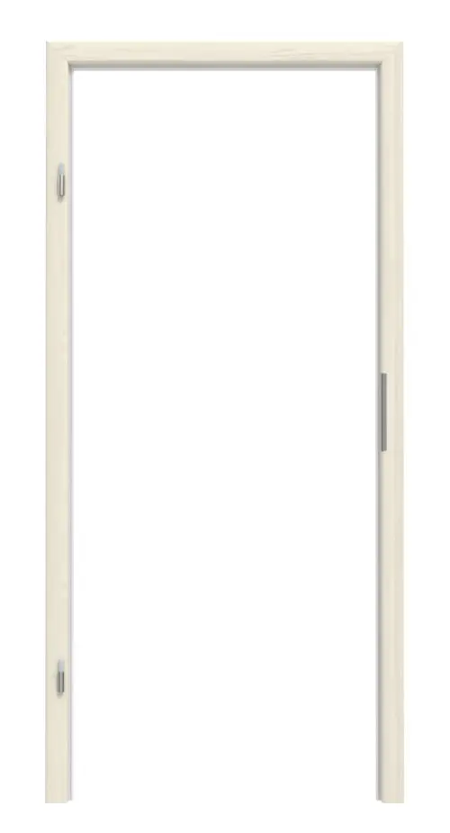 Widok frontowy ramy osłonowej modrzew lazura CPL z zaokrągloną krawędzią - Huga