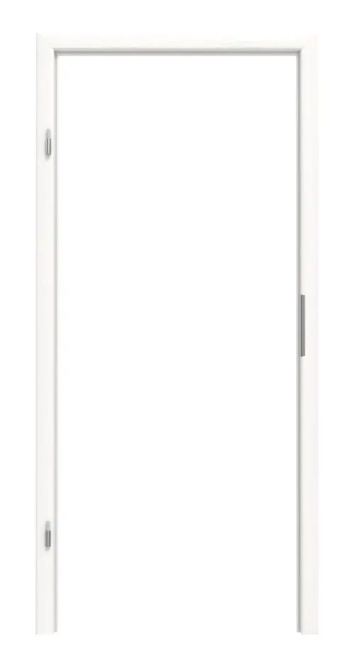 Widok frontowy ramy osłonowej biel pino CPL z zaokrągloną krawędzią - Huga