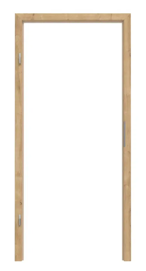 Widok frontowy ramy osłonowej dąb sękaty CPL z zaokrągloną krawędzią - Huga