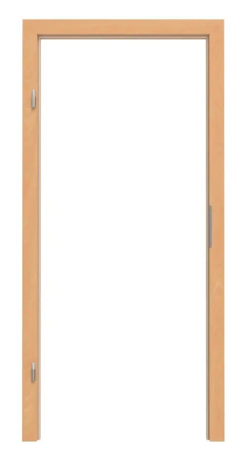 Widok frontowy ramy blokowej buk francuski CPL Vario z prostokątną krawędzią - Hörmann