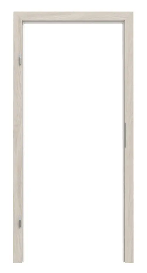 Widok frontowy ramy blokowej dąb lazurowany CPL Vario z prostokątną krawędzią - Huga