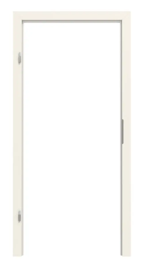 Widok frontowy ramy blokowej biały RAL 9010 ProLine lakier Vario z prostokątną krawędzią - Hörmann