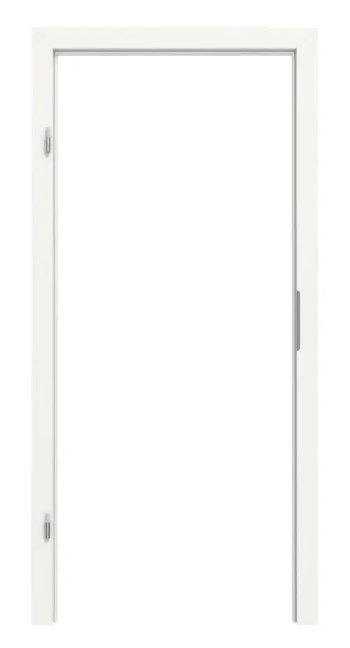 Widok frontowy ramy blokowej biały RAL 9016 CPL Vario z prostokątną krawędzią - Huga