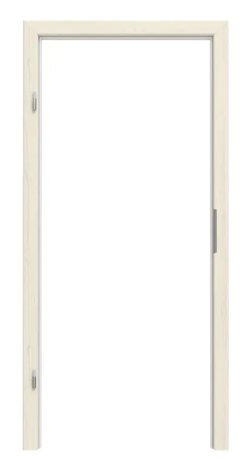 Widok frontowy ramy blokowej modrzew lazowany CPL z zaokrągloną krawędzią - Huga