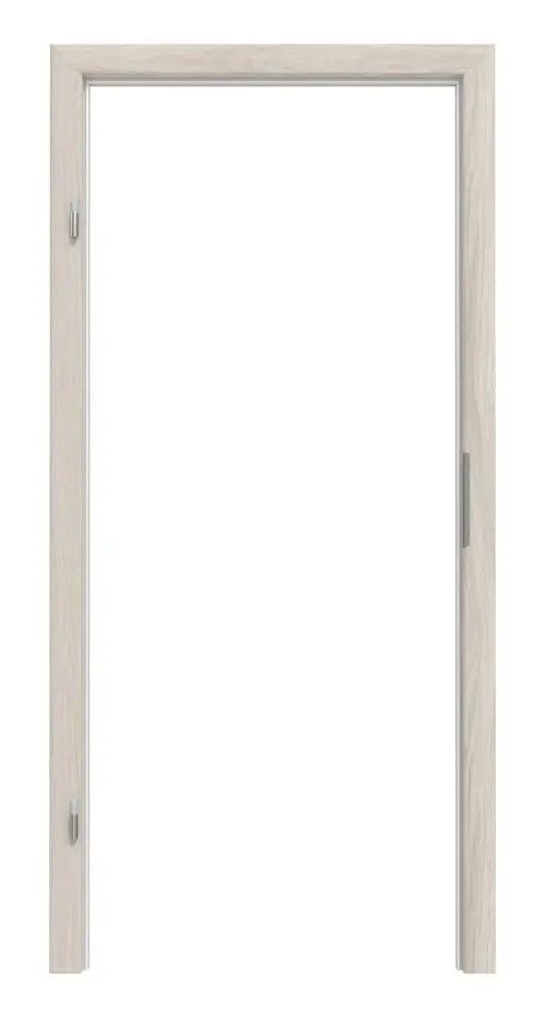 Widok frontowy ramy blokowej dąb lazurowany CPL z zaokrągloną krawędzią - Huga