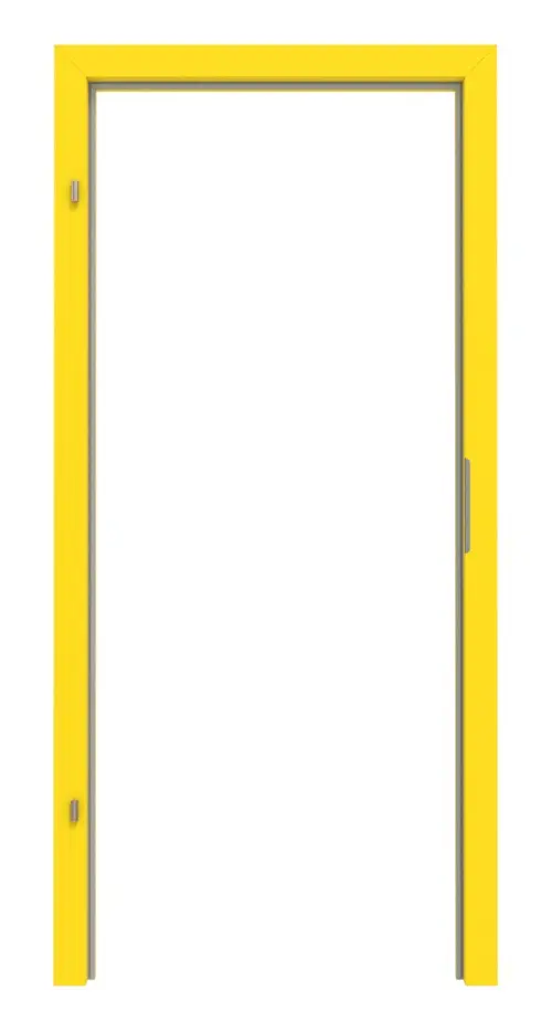 SCHÖRGHUBER Rama blokowa do drzwi przeciwpożarowych T90 D483-60 Żółty Resopal