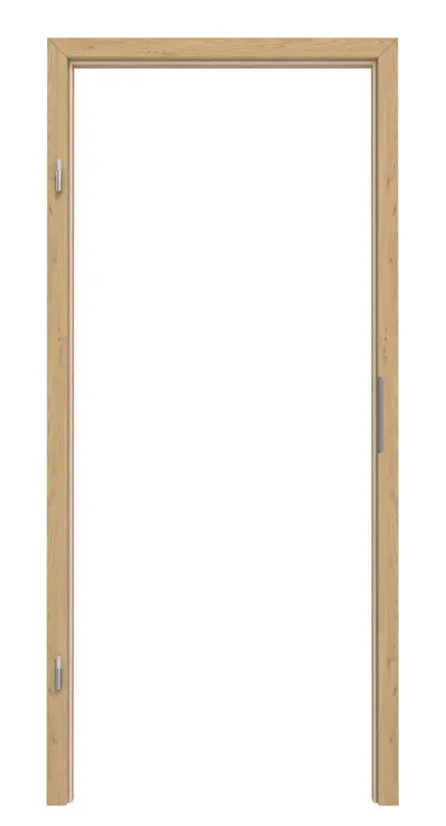 TEUTO rama blokowa do drzwi ochronnych Authentic dąb sękaty CPL z zaokrągloną krawędzią