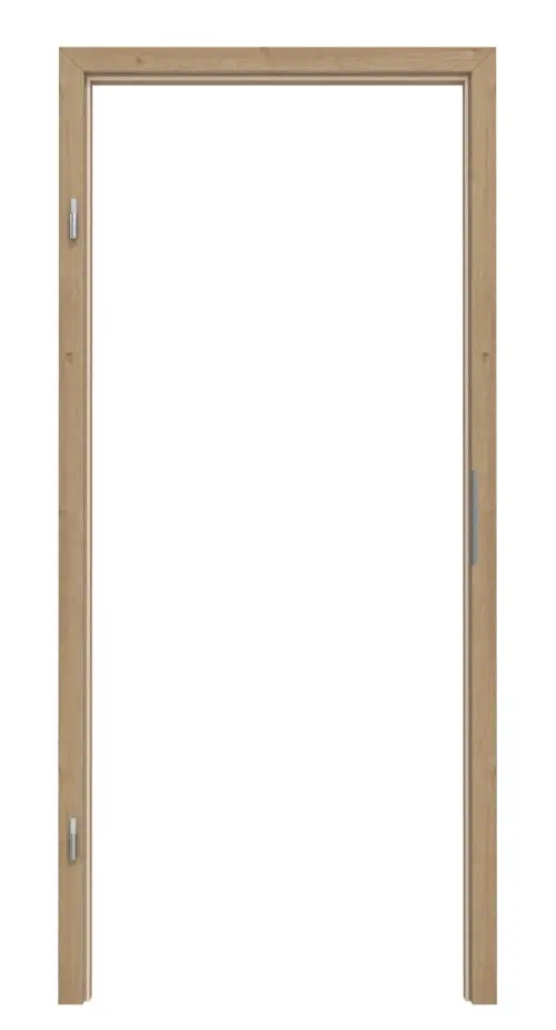 TEUTO rama blokowa do drzwi ochronnych Authentic dąb szczelinowy CPL z zaokrągloną krawędzią
