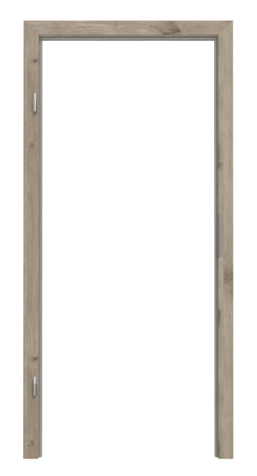 Widok frontowy marki HÖRMANN rama blokowa dąb północny Duradecor ProLine z zaokrągloną krawędzią