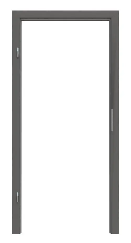 HUGA rama blokowa Hygge szary dekor Basic z zaokrągloną krawędzią