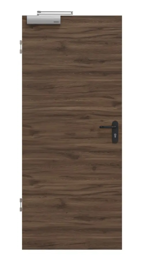 HÖRMANN drzwi przeciwpożarowe dąb alpejski wzdłuż Duradecor ProLine