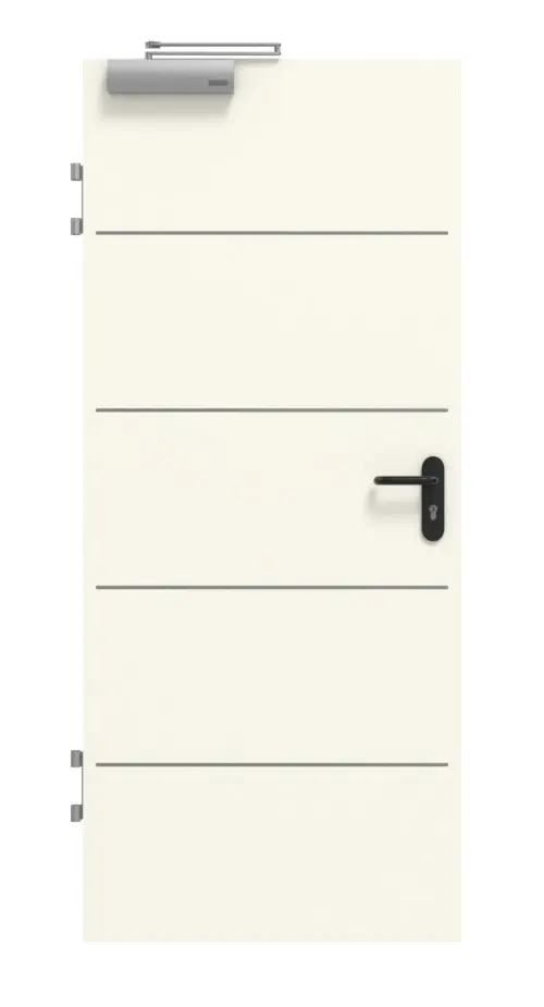 Drzwi przeciwpożarowe GARANT T30 Corona 830 Snow White CePaL